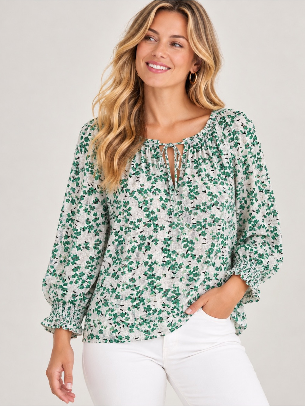 🎉5 for $45🎉 Loft top blouse shirt size L